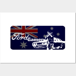 Ford the Gamer-Banner (Aussie Custom) Posters and Art